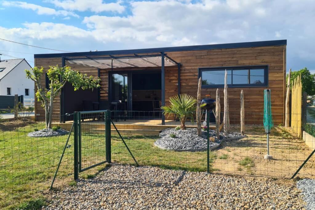 Maison En Bois Presqu'Ile De Rhuys Morbihan Le Tour-du-Parc Luaran gambar