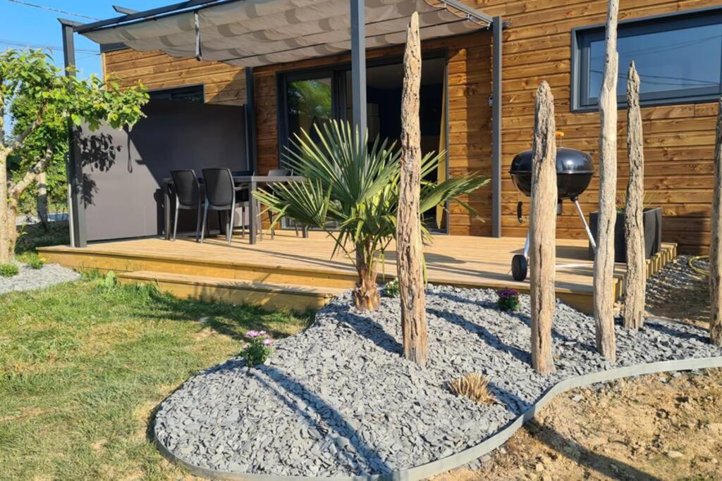 Maison En Bois Presqu'Ile De Rhuys Morbihan Le Tour-du-Parc Luaran gambar