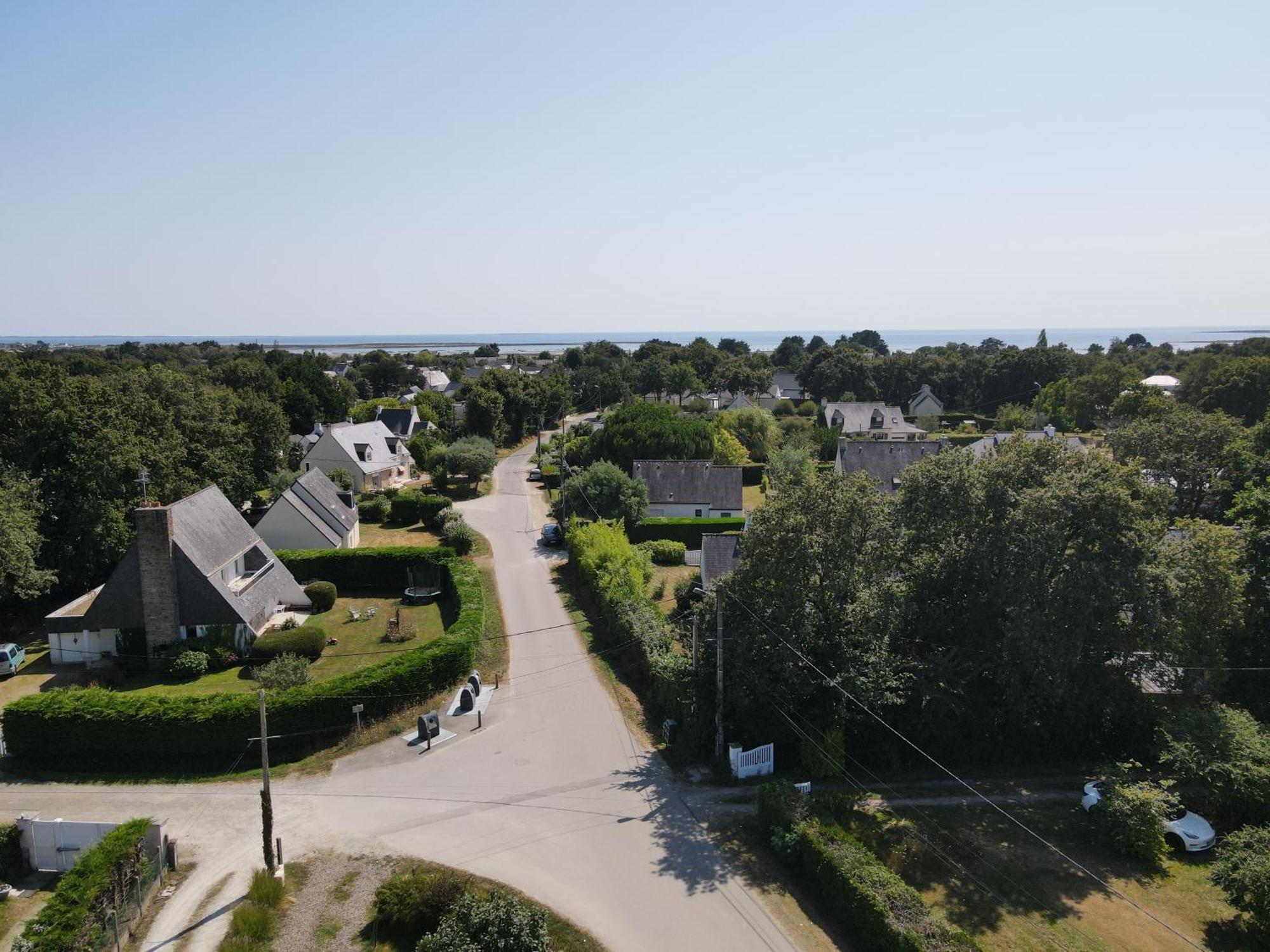 Maison En Bois Presqu'Ile De Rhuys Morbihan Le Tour-du-Parc Luaran gambar